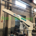 2T telescopic boom yacht crane with CCS certified